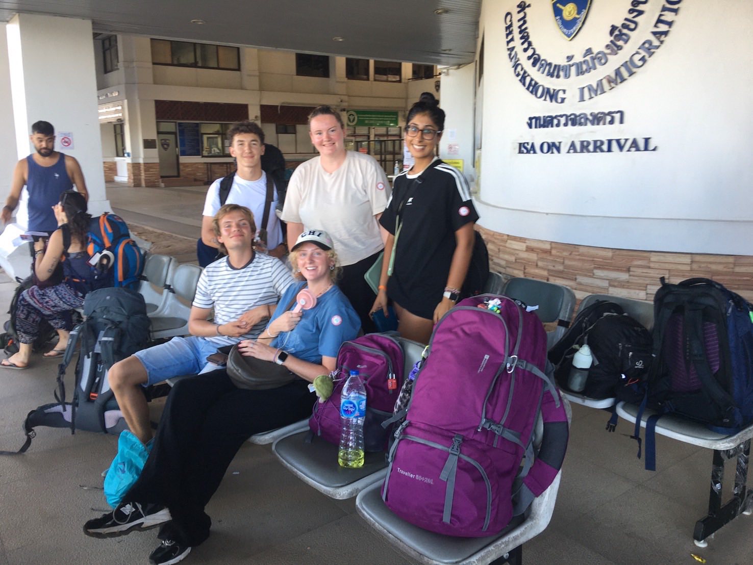 Route connection support from northern Thailand to Laos